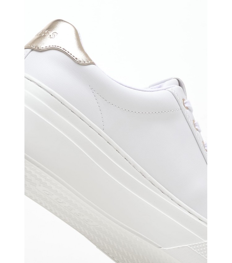 Women Casual Shoes Amera White ECOleather Guess