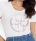 Women T-Shirts - Tops Cn.4g White Cotton Guess