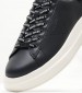 Men Casual Shoes Elba.B.2 Black Leather Guess