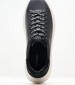 Ανδρικά Παπούτσια Casual Elba.B.2 Μαύρο Δέρμα Guess