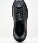 Ανδρικά Παπούτσια Casual Elba.B Μαύρο Δέρμα Guess