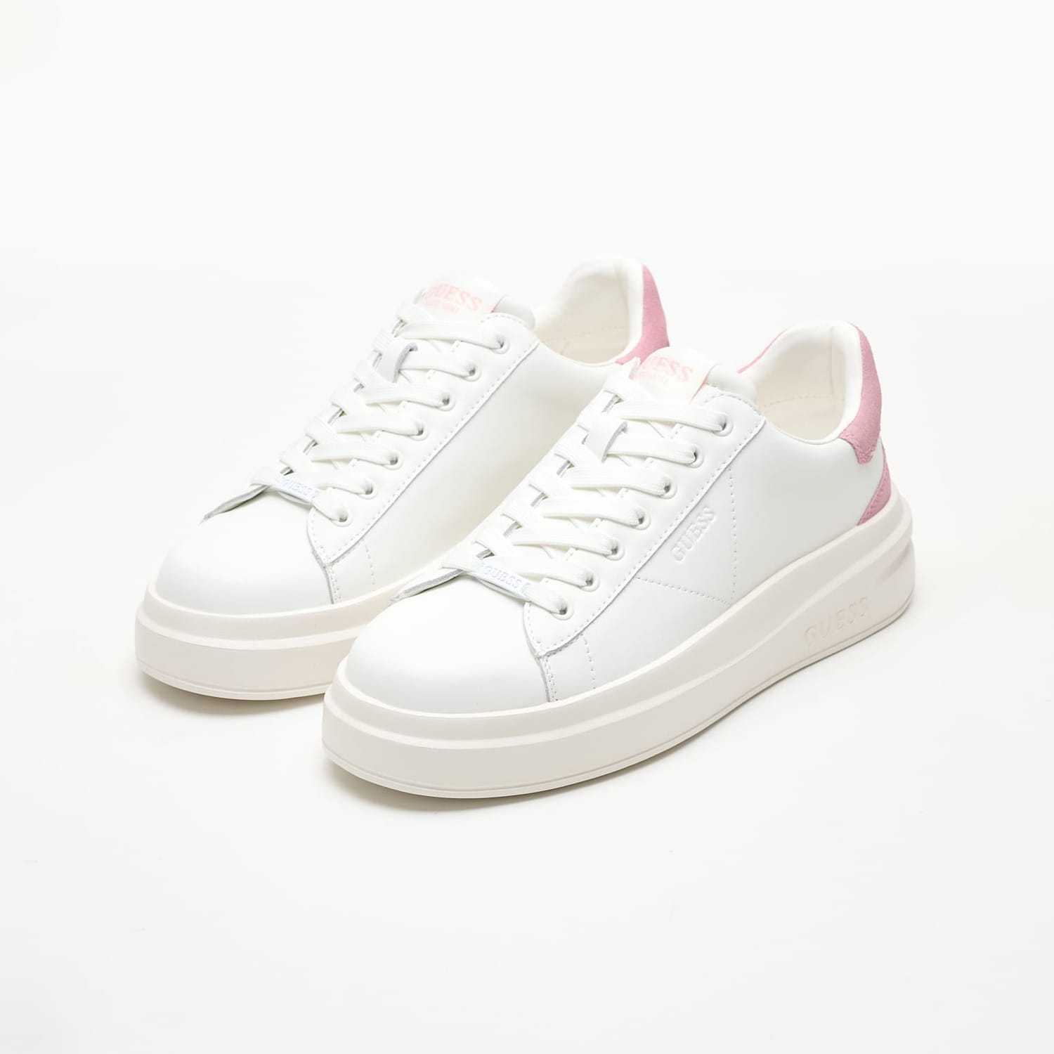 Γυναικεία Παπούτσια Casual Elbina.P Άσπρο ECOleather Guess