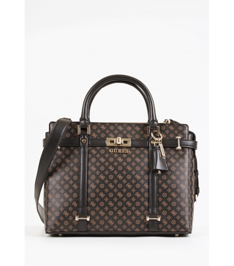 Women Bags Emilee.Lux Brown ECOleather Guess