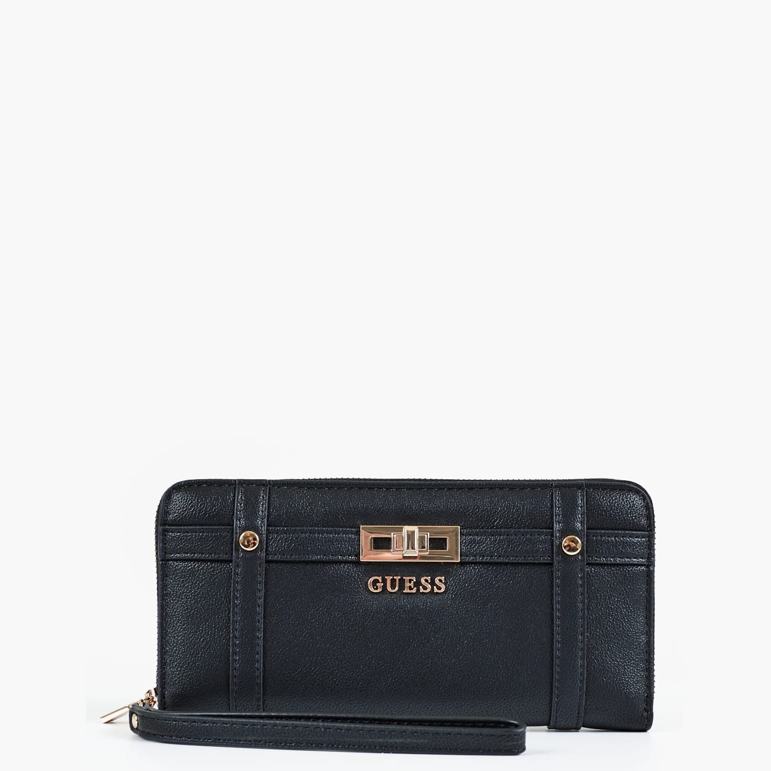 Γυναικεία Πορτοφόλια Emilee.Zip Μαύρο ECOleather Guess