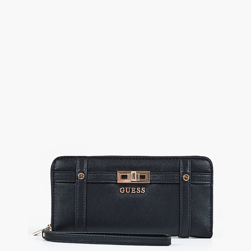 Women Wallets Emilee.Zip Black ECOleather Guess