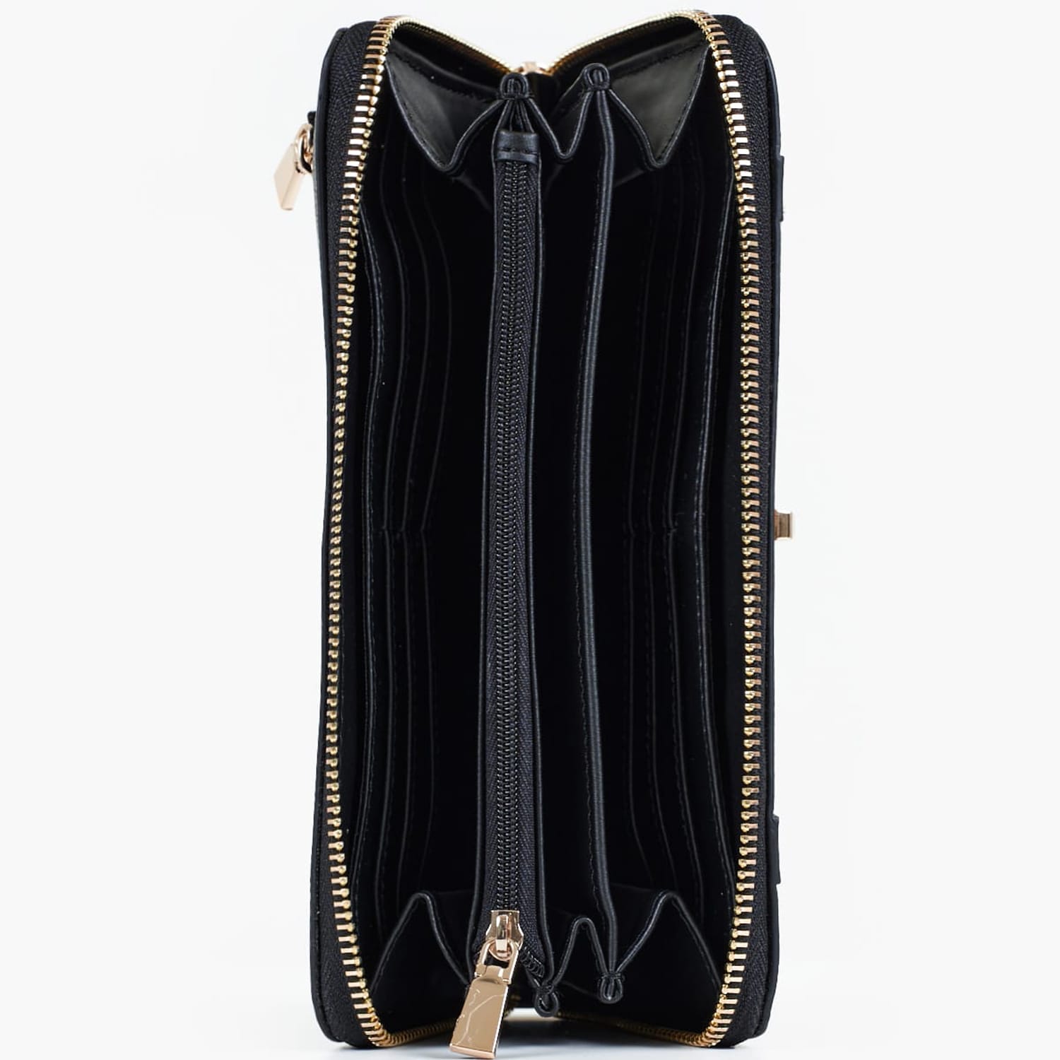 Γυναικεία Πορτοφόλια Emilee.Zip Μαύρο ECOleather Guess Γυναικεία Πορτοφόλια Emilee.Zip Μαύρο ECOleather Guess