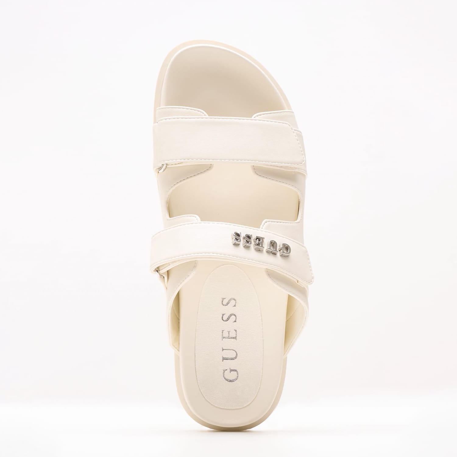 Γυναικεία Flats Fabulon Άσπρο ECOleather Guess