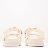 Γυναικεία Flats Fabulon Άσπρο ECOleather Guess