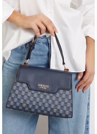 Women Bags Hallie.T Blue ECOleather Guess