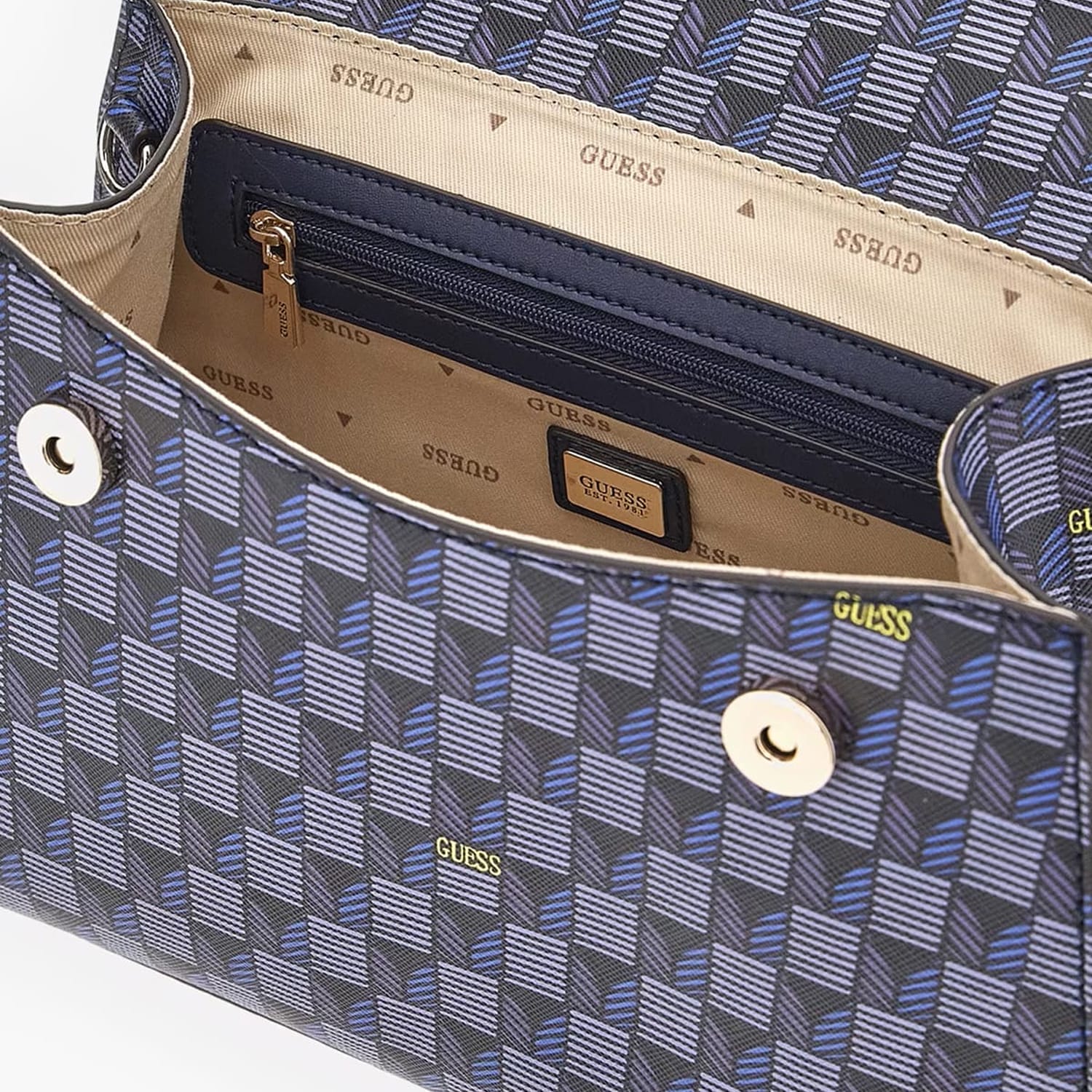 Γυναικείες Τσάντες Hallie.T Μπλε ECOleather Guess Γυναικείες Τσάντες Hallie.T Μπλε ECOleather Guess
