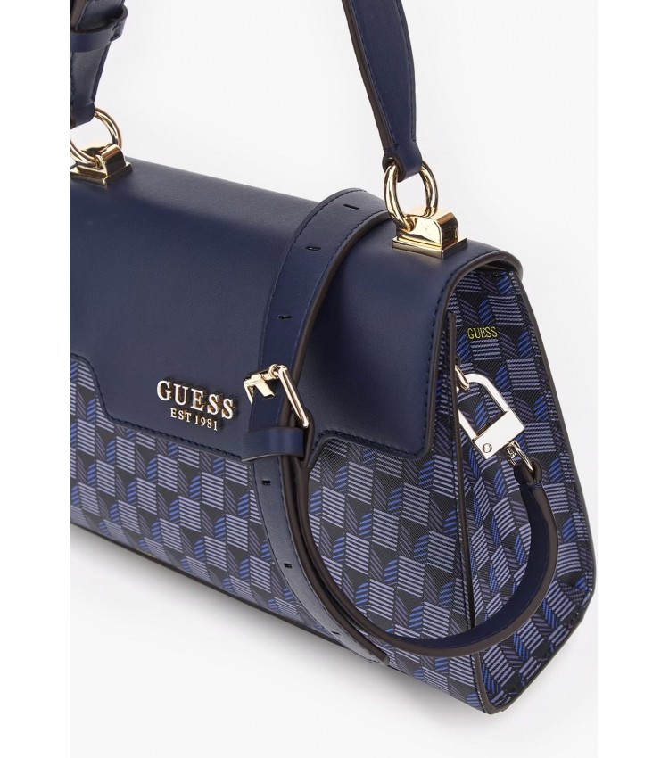 Women Bags Hallie.T Blue ECOleather Guess