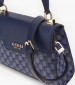 Women Bags Hallie.T Blue ECOleather Guess