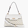 Γυναικείες Τσάντες Hallie Μπεζ ECOleather Guess Γυναικείες Τσάντες Hallie Μπεζ ECOleather Guess