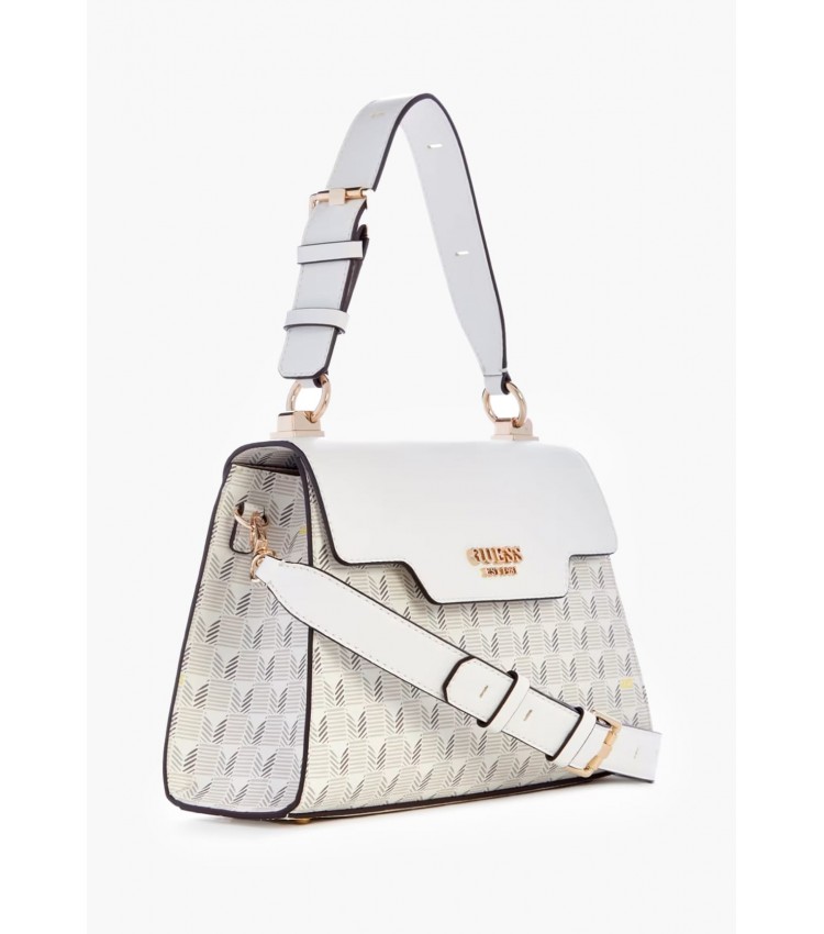 Women Bags Hallie Beige ECOleather Guess