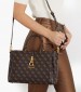 Women Bags James.Frnd Brown ECOleather Guess