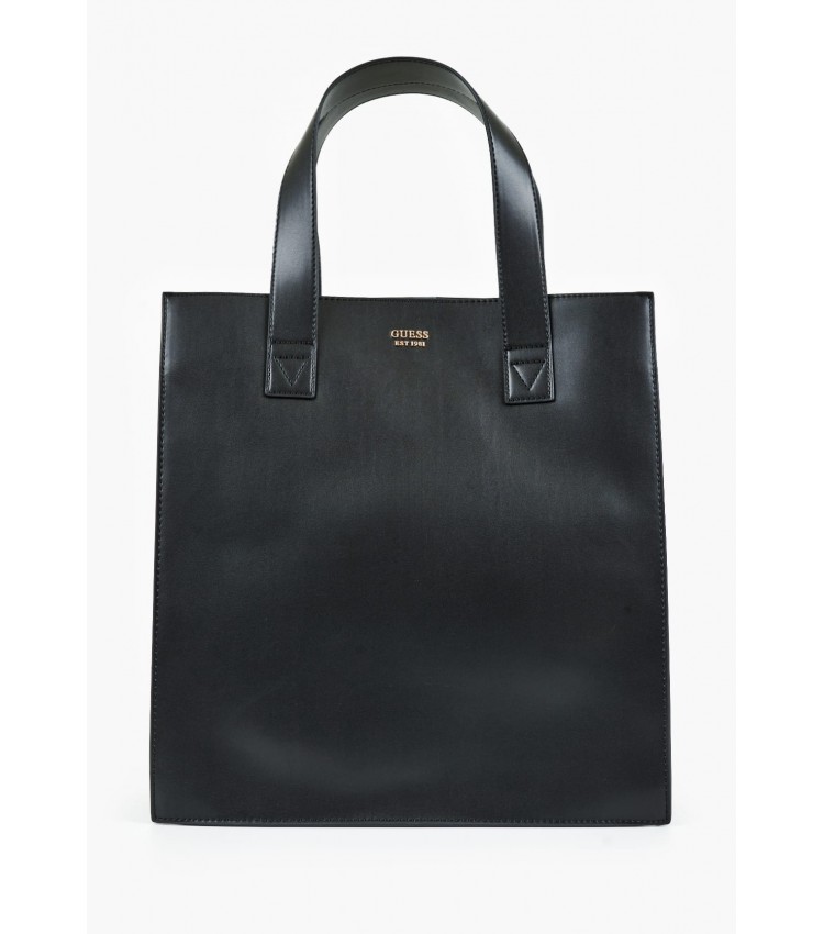 Women Bags Jovie.Tote Black ECOleather Guess