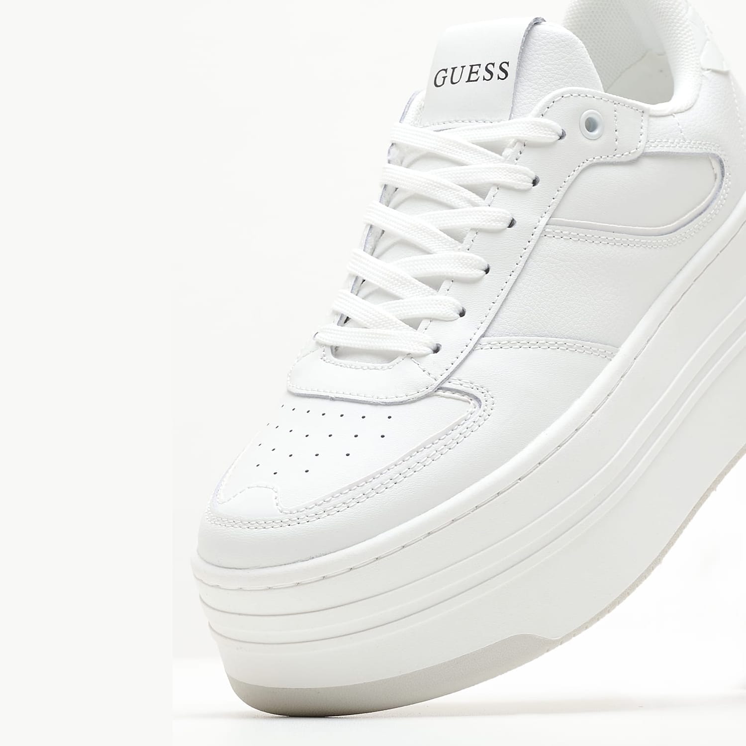 Γυναικεία Παπούτσια Casual Lulli Άσπρο Δέρμα Guess