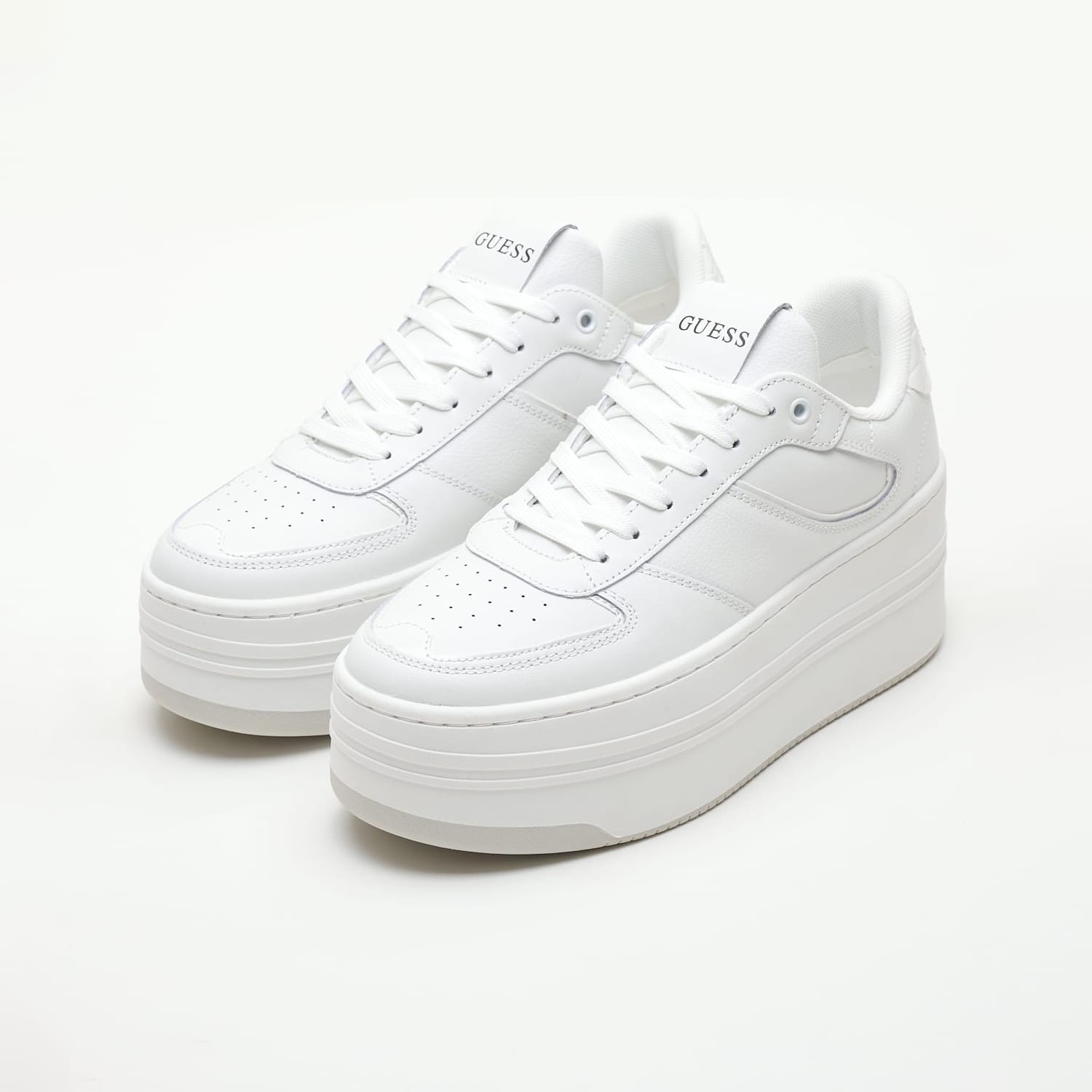 Γυναικεία Παπούτσια Casual Lulli Άσπρο Δέρμα Guess Γυναικεία Παπούτσια Casual Lulli Άσπρο Δέρμα Guess