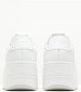 Women Casual Shoes Lulli White Leather Guess