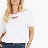 Women T-Shirts - Tops Mesh.Triangle White Cotton Guess Women T-Shirts - Tops Mesh.Triangle White Cotton Guess