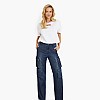 Women T-Shirts - Tops Mesh.Triangle White Cotton Guess Women T-Shirts - Tops Mesh.Triangle White Cotton Guess