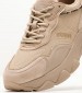 Women Casual Shoes Micola.S Beige Fabric Guess