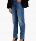 Women Trousers Moms.Jean Blue Cotton Guess