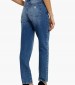 Women Trousers Moms.Jean Blue Cotton Guess