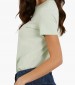 Women T-Shirts - Tops Origi.24 Green Cotton Guess