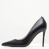 Γυναικείες Γόβες & Peeptoes Ψηλές Sabalia6 Μαύρο Δέρμα Guess Γυναικείες Γόβες & Peeptoes Ψηλές Sabalia6 Μαύρο Δέρμα Guess