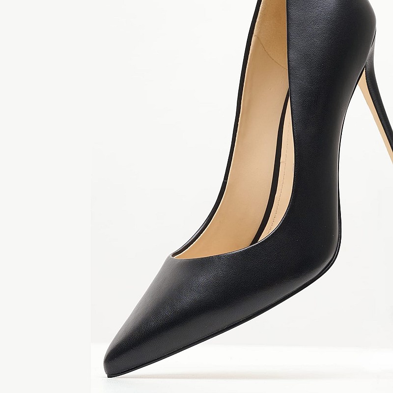 Γυναικείες Γόβες & Peeptoes Ψηλές Sabalia6 Μαύρο Δέρμα Guess