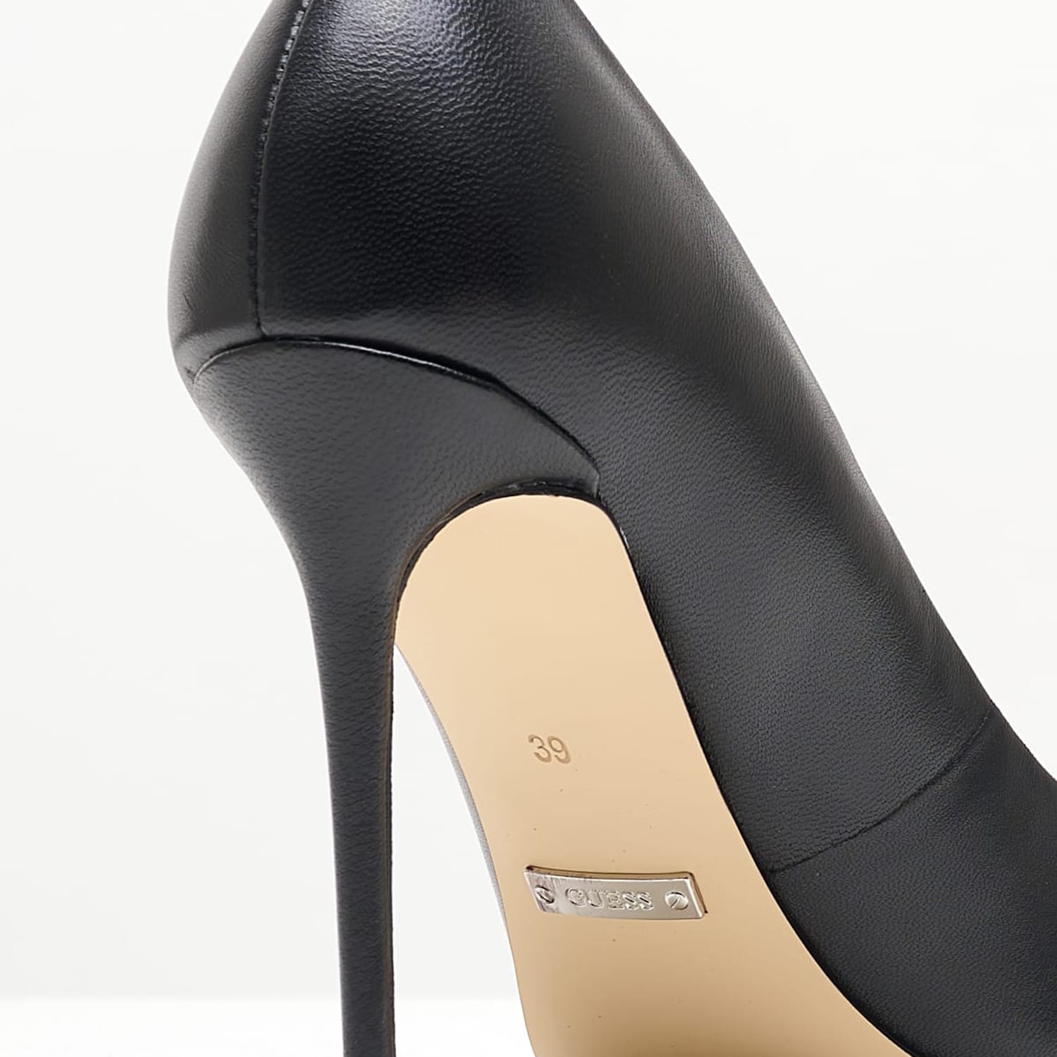 Γυναικείες Γόβες & Peeptoes Ψηλές Sabalia6 Μαύρο Δέρμα Guess Γυναικείες Γόβες & Peeptoes Ψηλές Sabalia6 Μαύρο Δέρμα Guess
