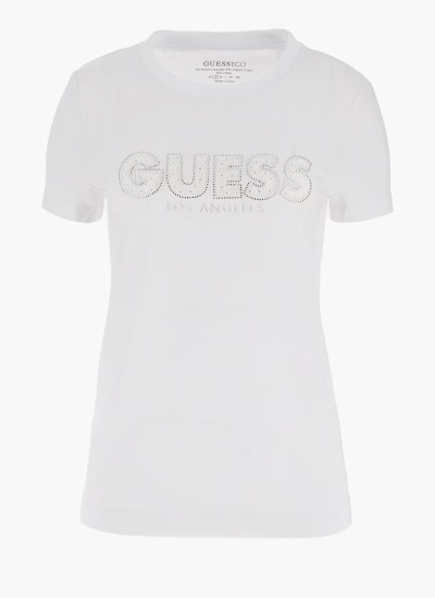 Γυναικεία Παπούτσια Casual Micola.S Μπεζ Ύφασμα Guess