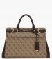 Women Bags Sestri.Lux Beige ECOleather Guess