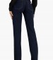 Γυναικεία Παντελόνια Shape.24Str Σκούρο Μπλε Βαμβάκι Guess