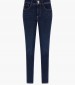 Women Trousers Shapeup.24 DarkBlue Cotton Guess