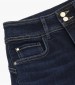 Γυναικεία Παντελόνια Shapeup.24 Σκούρο Μπλε Βαμβάκι Guess