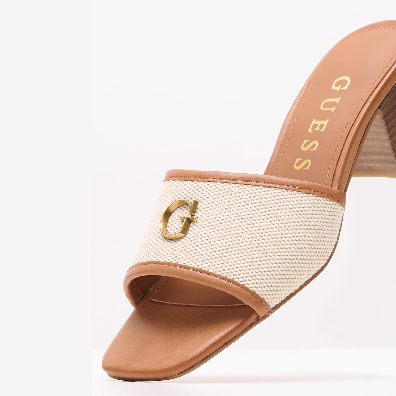 Γυναικεία Mules Ulliye Ταμπά Ύφασμα Guess