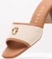 Γυναικεία Mules Ulliye Ταμπά Ύφασμα Guess