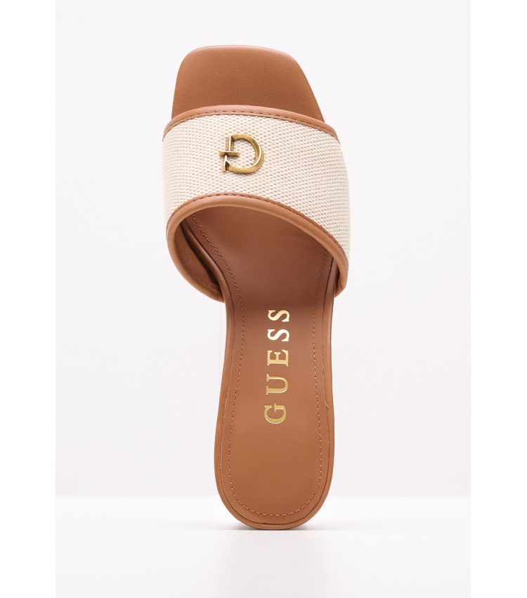 Γυναικεία Mules Ulliye Ταμπά Ύφασμα Guess