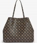 Women Bags Vikky2.1 Brown ECOleather Guess