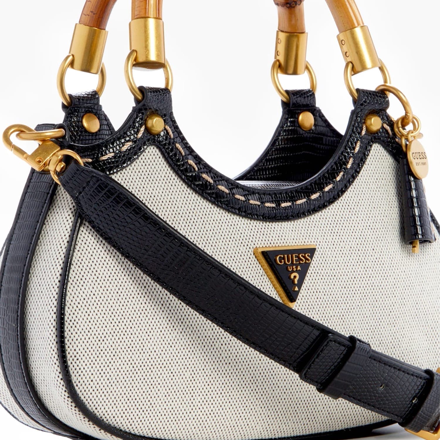Γυναικείες Τσάντες Zambry.Mn Μπεζ Ύφασμα Guess Γυναικείες Τσάντες Zambry.Mn Μπεζ Ύφασμα Guess