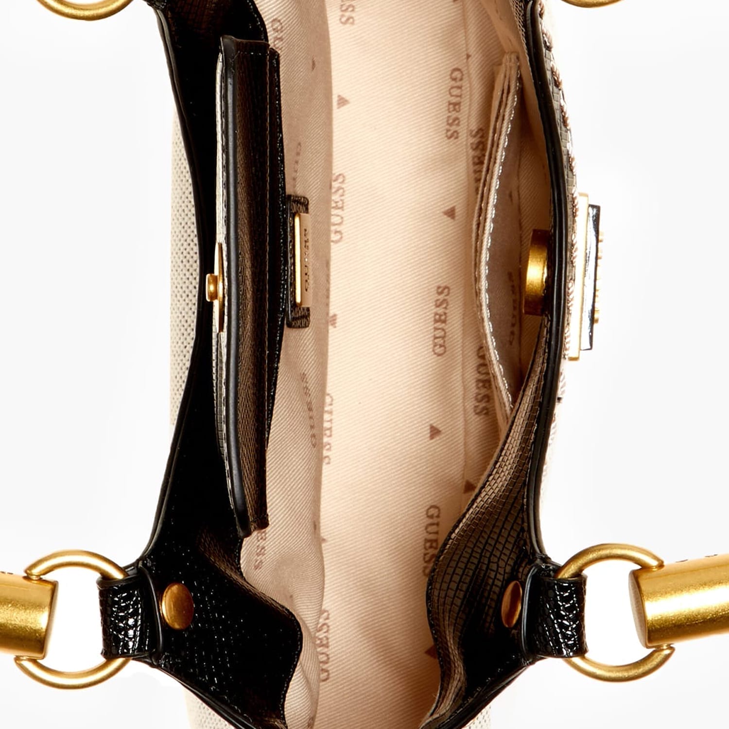 Γυναικείες Τσάντες Zambry.Mn Μπεζ Ύφασμα Guess Γυναικείες Τσάντες Zambry.Mn Μπεζ Ύφασμα Guess