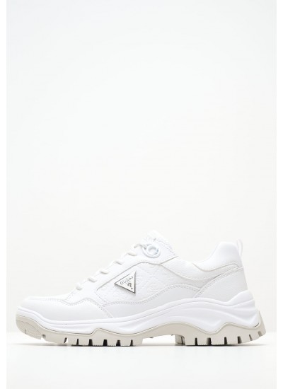 Women Casual Shoes Kylie.22 White Leather Liu Jo