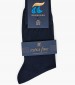 Men Socks 150A Blue Cotton Pournara