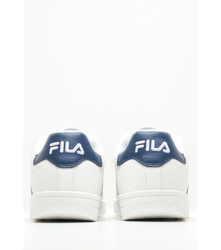 Ανδρικά Παπούτσια Casual Crosscourt.Line Άσπρο ECOleather Fila