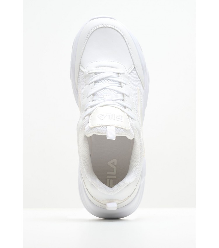 Women Casual Shoes Felice White ECOleather Fila