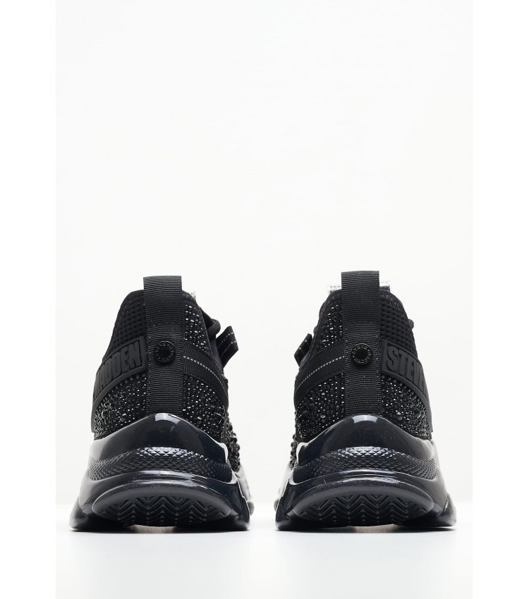 Women Casual Shoes Maxilla.R.Jb Black Fabric Steve Madden