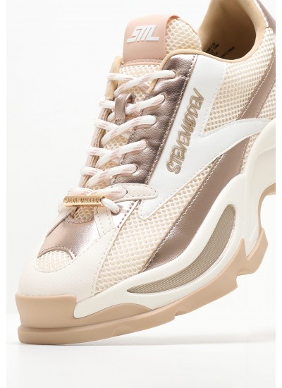 Women Casual Shoes Kylie.22 Beige Leather Liu Jo