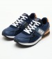 Men Casual Shoes Adrien.Shades Blue Buckskin Replay